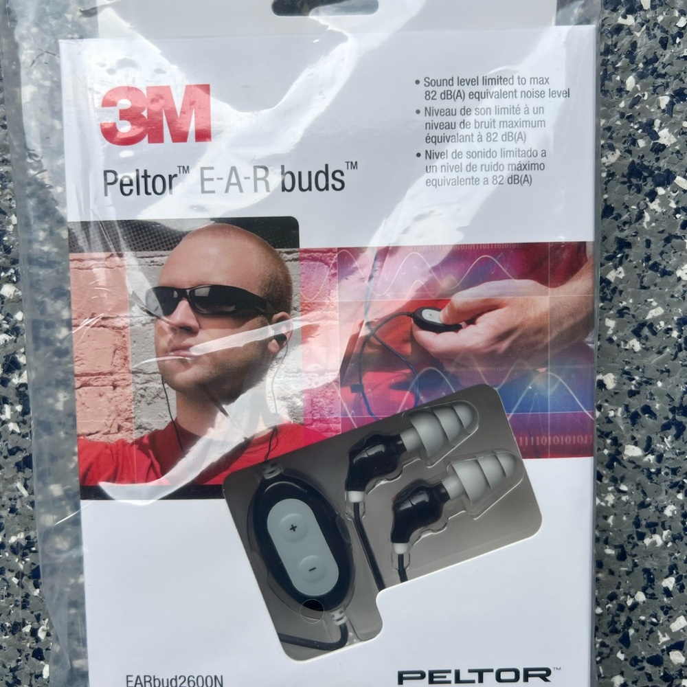 3M Peltor E-A-R buds Gray Headphones